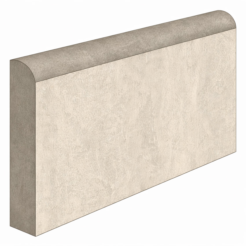 Plinthe Pilar White 7x120cm