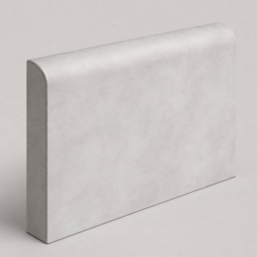 Plinthe Enzo gris ciment 7x120cm