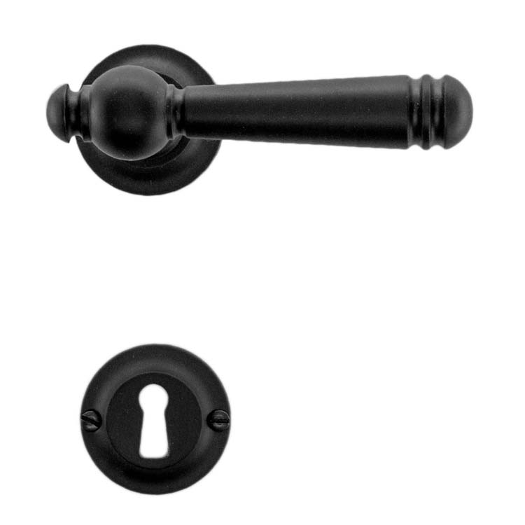 Deurkruk pro calabria carbon zwart baardrozet