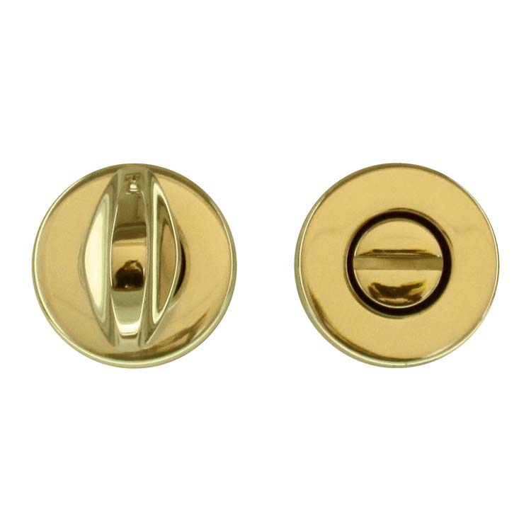 Quincaillerie toilette pro rond clique rosace 45mm cuivre