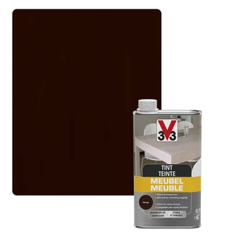 V33 meubeltint deco mat wengé 0,5L