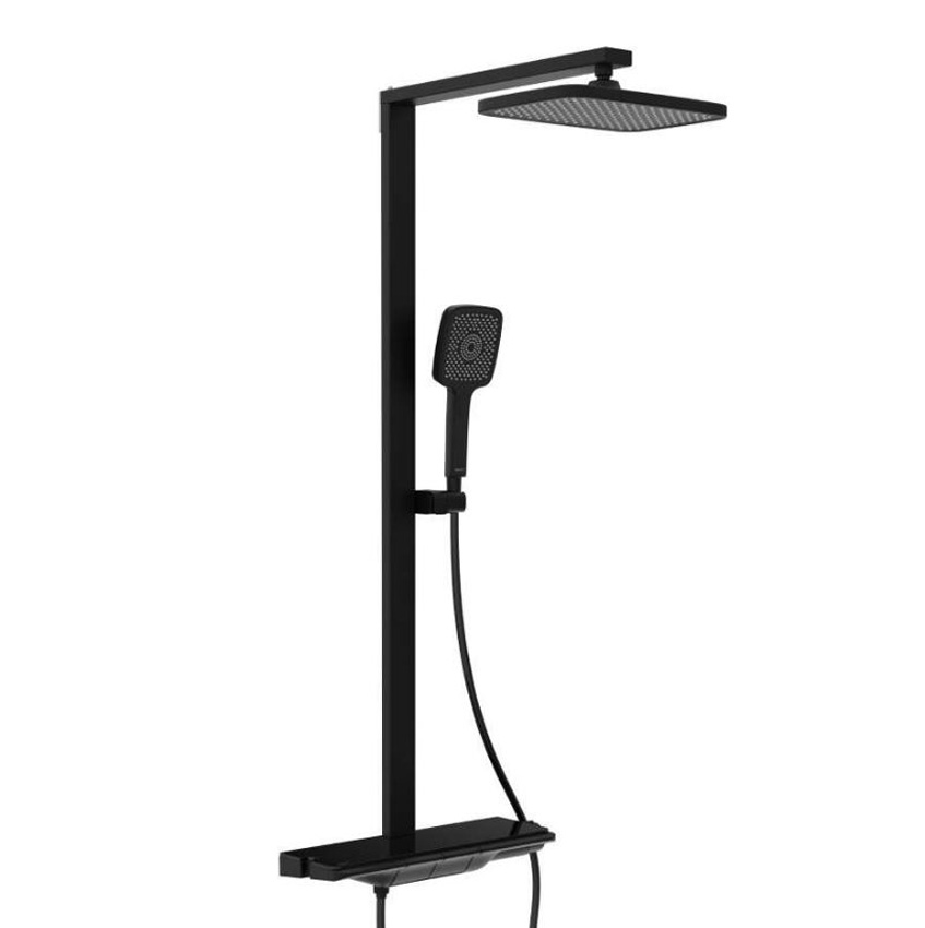 Colonne de douche Hein thermostatique noir mat