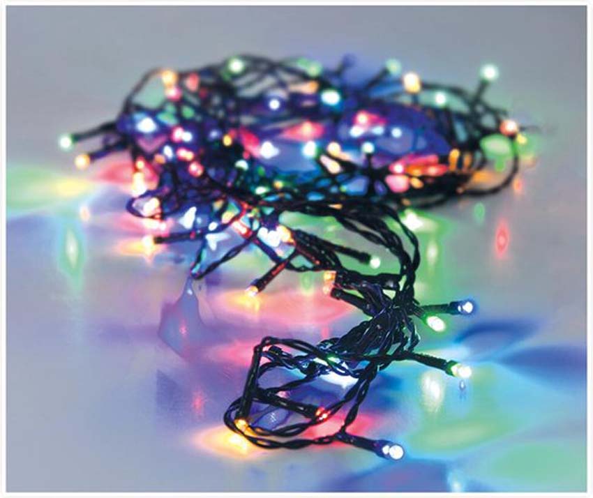 Eclairage de Noël LED 480 leds multicolores intérieur/extérieur
