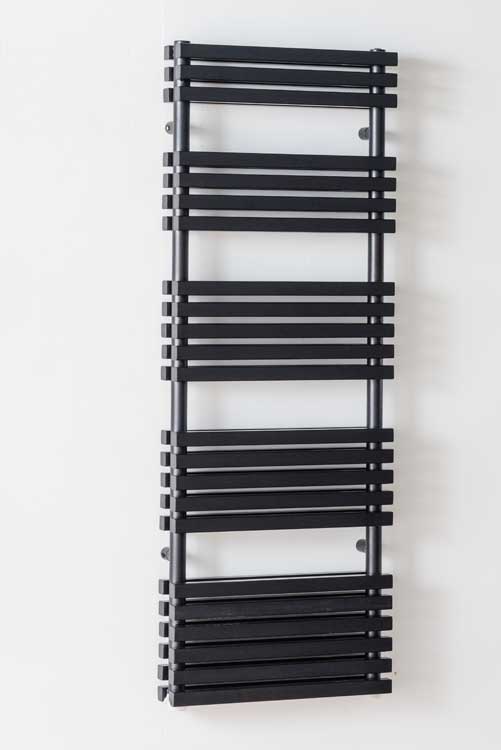 Radiateur sèche-serviette Xenia double noir 139,5 x 50 cm 1603 Watt