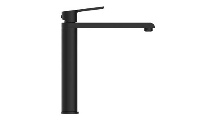 Robinet de cuisine Ferron noir mat