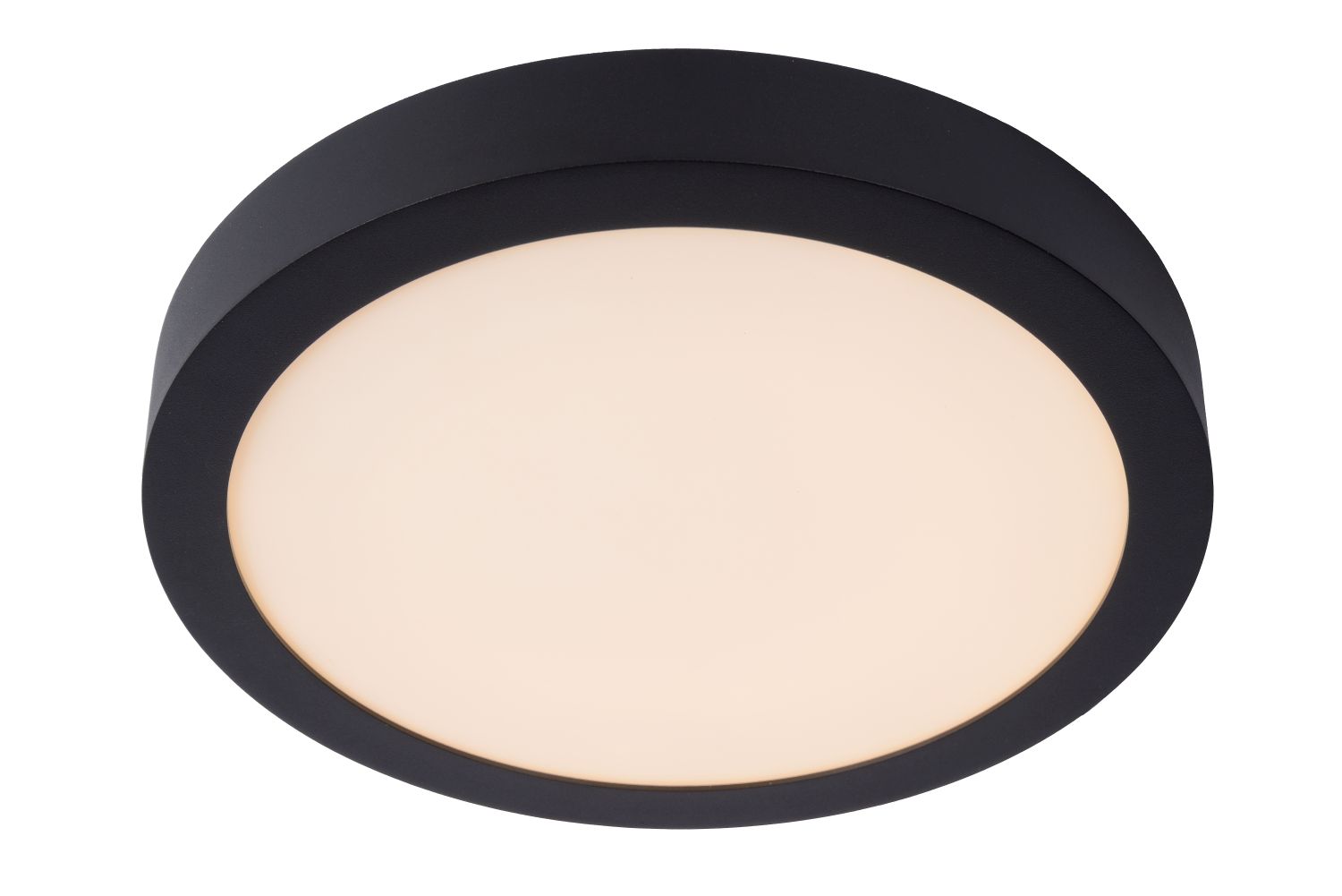BRICE-LED Plafonnier Dimmable30W Ø30cm IP44 Noir
