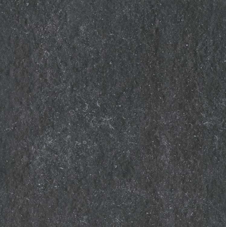 Échantillon carrelage de sol et mural Binche gris foncé structuré