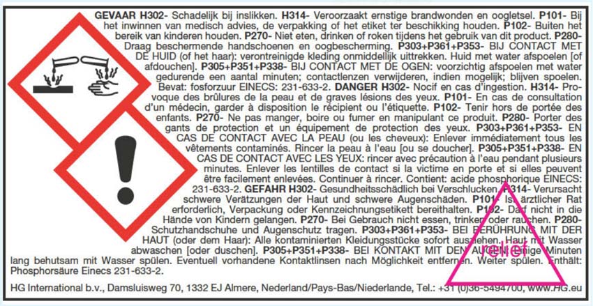 HG spray moussant anti-tartre 3x plus forte HG spray moussant anti-tartre 3x plus forte