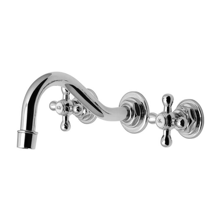 Robinet de lavabo Traditional encastré chrome
