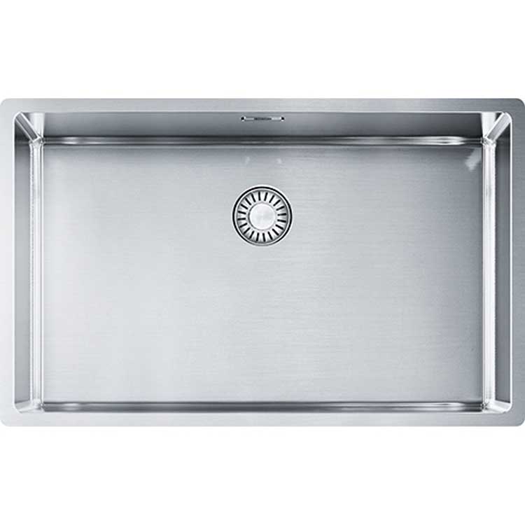 Franke spoelbak Box vlak-slimtop-onderbouw 725x450mm glad