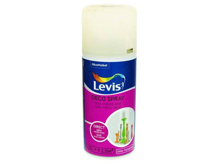 Levis Deco Spray 0,15l glitter goud