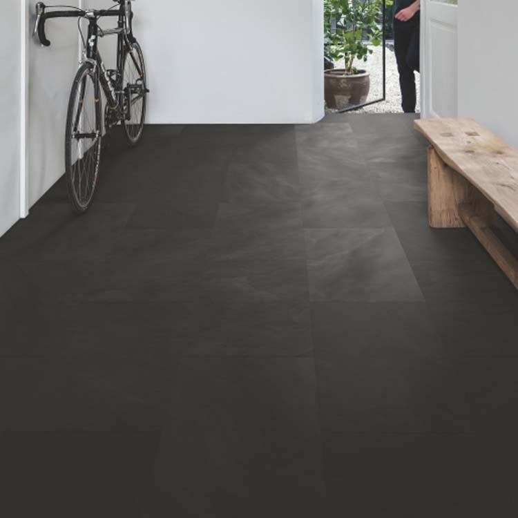 Stratifié Quick-Step Muse 8mm ardoise noire 120x39,6cm