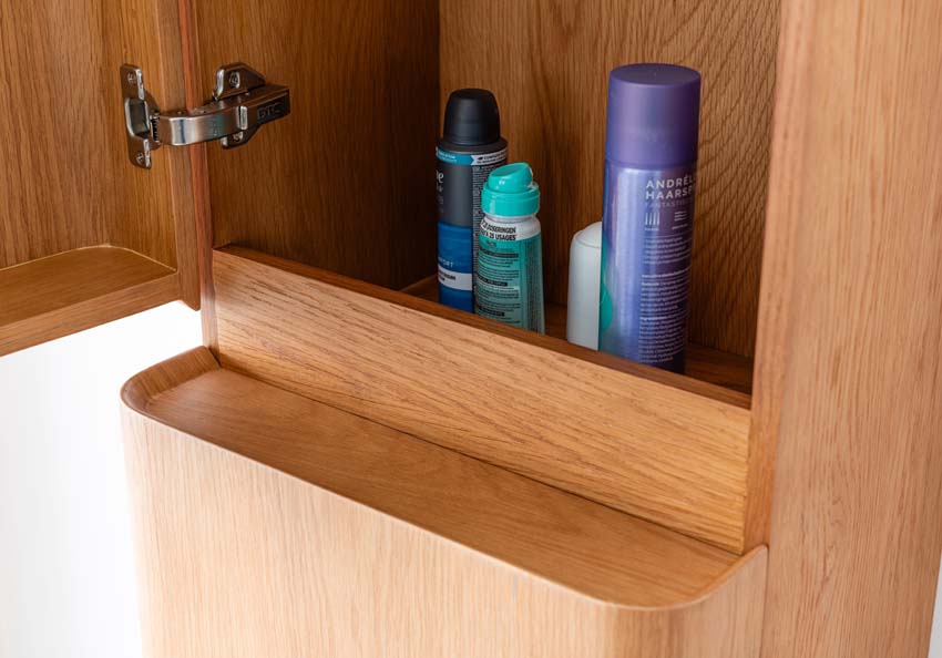 Kolomkast Floris eik hangend 170x40x35cm Kolomkast Floris eik hangend 170x40x35cm