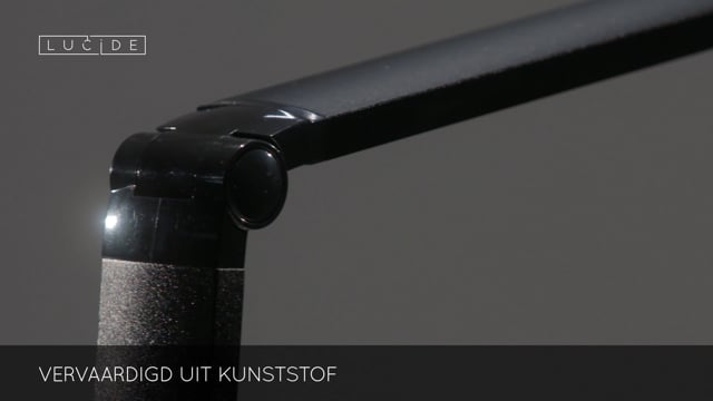 Lampe de bureau - LED Dim. - 1x8W 6000K - Noir Lampe de bureau - LED Dim. - 1x8W 6000K - Noir