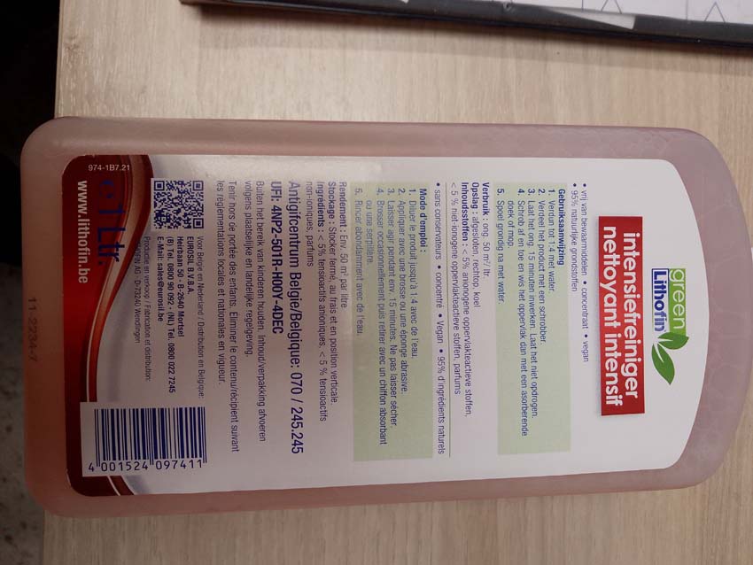 Intensiefreiniger ecologisch Lithofin 1 L