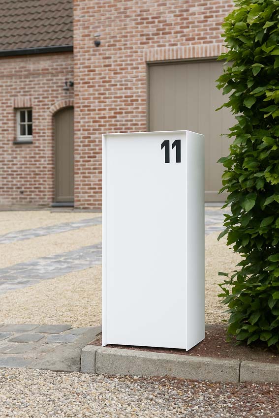 Pakketbrievenbus eSafe Dropbox Small Front wit