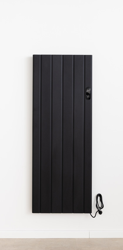 Radiateur électrique design Daisy 160x61cm simple anthracite 2000W