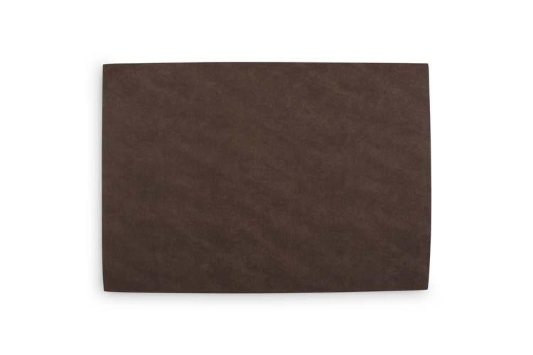 Placemat lederlook bruin 43 x 30 cm