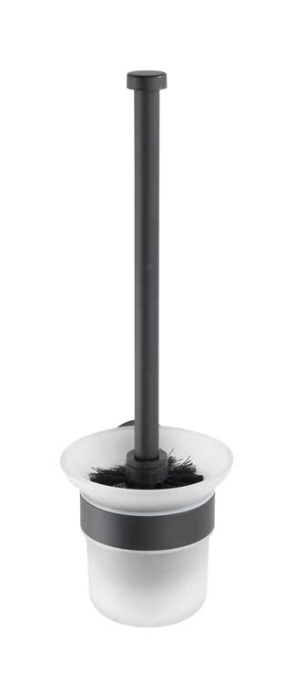 Porte-brosse de toilette Wenko Bosio noir