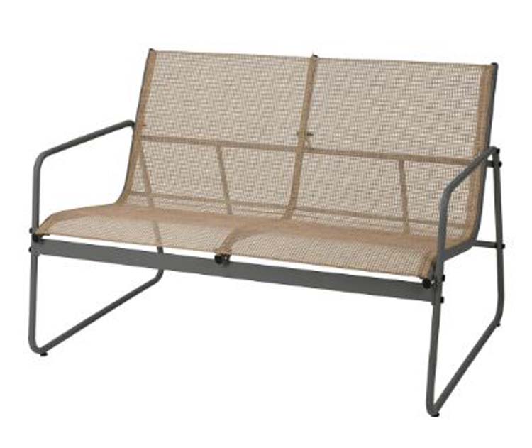 Tuinmeubelset 4-delig antraciet Millor