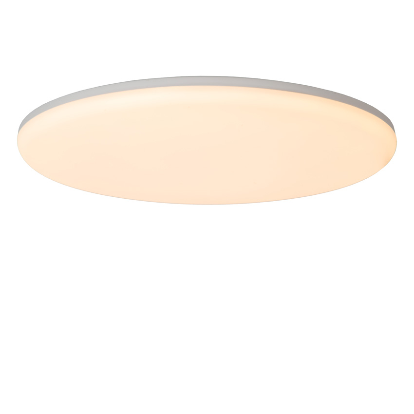 Plafonnier de salle de bains - Ø45cm - LED - CCT - 1x45W 3000K/6500K - IP44 - Opale