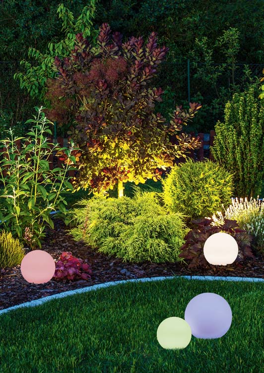 Lamp de table solar Melon LED 30LM Ø30cm
