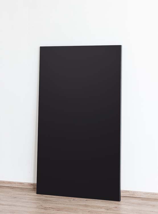 Plan de travail pour îlot de cuisine Plenti noir 154,5x90cm