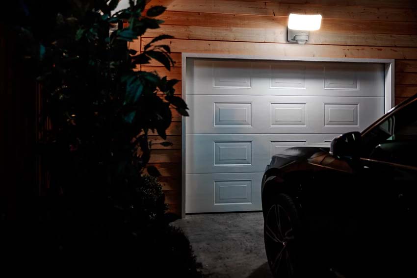 Projecteur LED extérieur Aria Solar - blanc - 6W - 5000K - IP44 - avec détecteur de mouvement