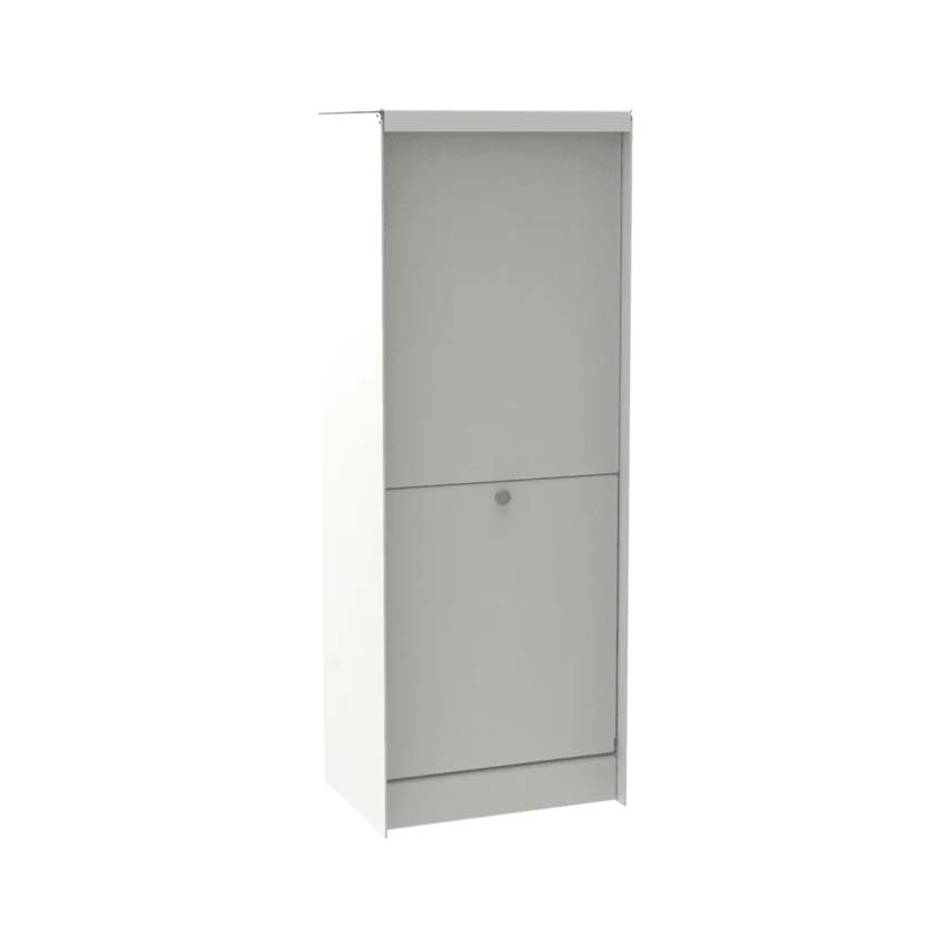 Pakketbrievenbus eSafe Dropbox Small Front wit