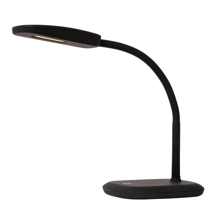 Lucide TESSA - Lampe de bureau - LED Dim. - 1x3,2W 3000K - Noir