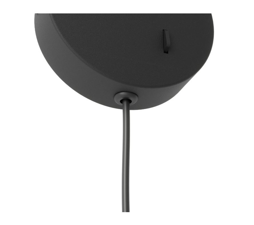 Applique murale - noir/bronze - Ø11cm - LED - 1x5W - 2700/4000/6500K