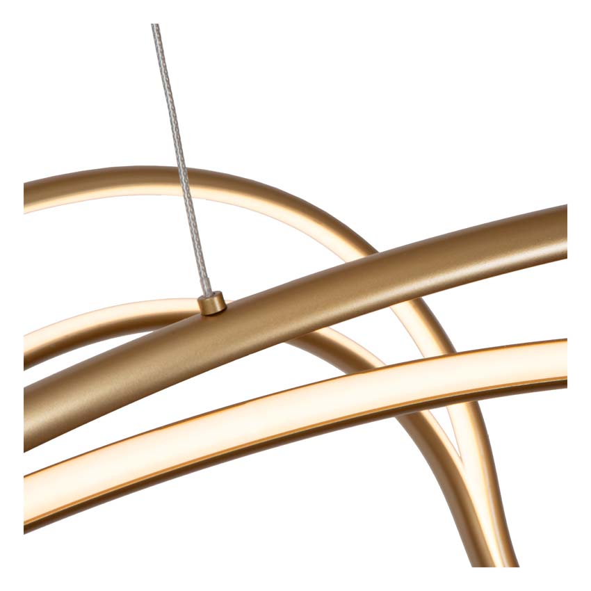 SARDANA - Suspension - LED Dim. - 1x54W 2700K - Or Mat / Laiton