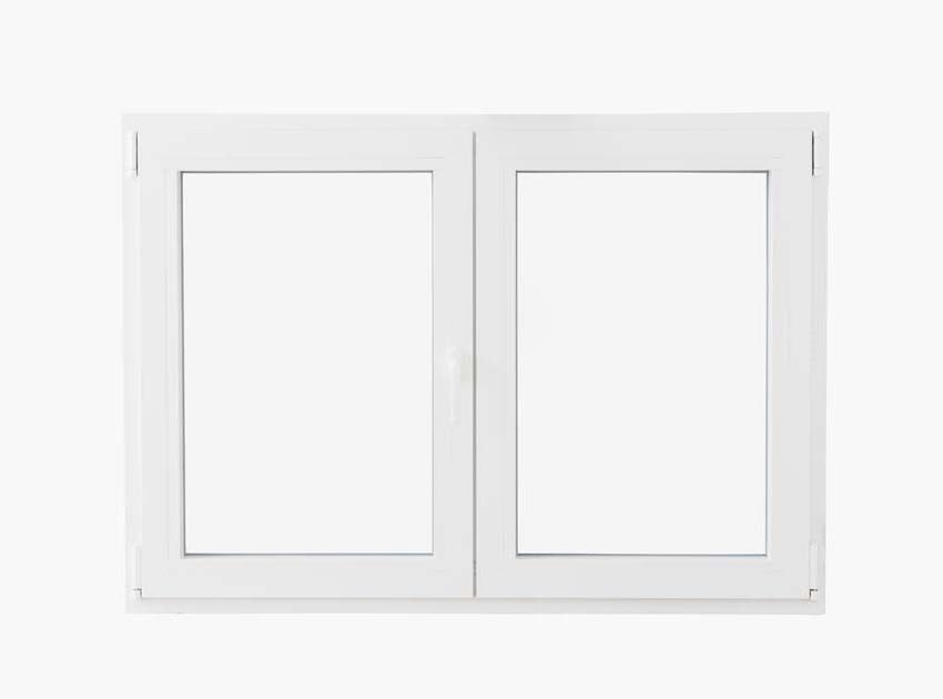 Draai+draaikiepraam pvc Deceuninck Elegant Infinity wit/wit L MW