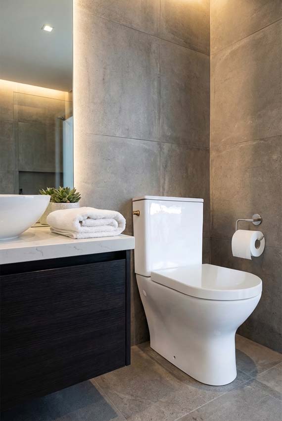 WC à poser Allibert Kobalt rimless duobloc blanc brillant avec abattant softclose