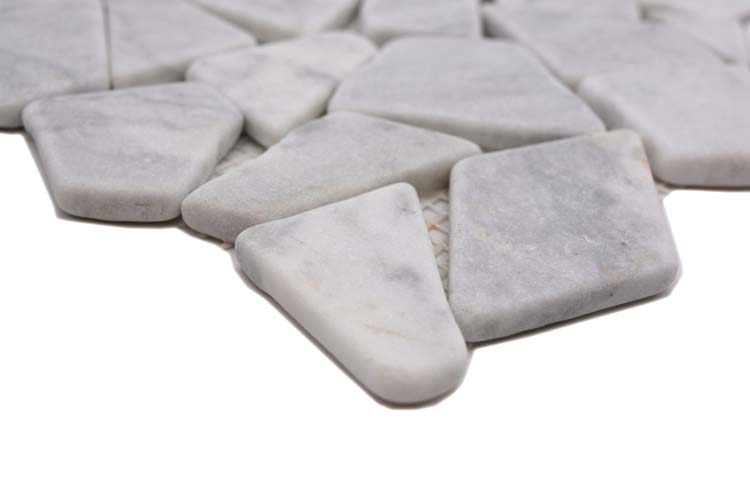 Mosaïque Flagstone Carrara mat 30,5x30,5cm