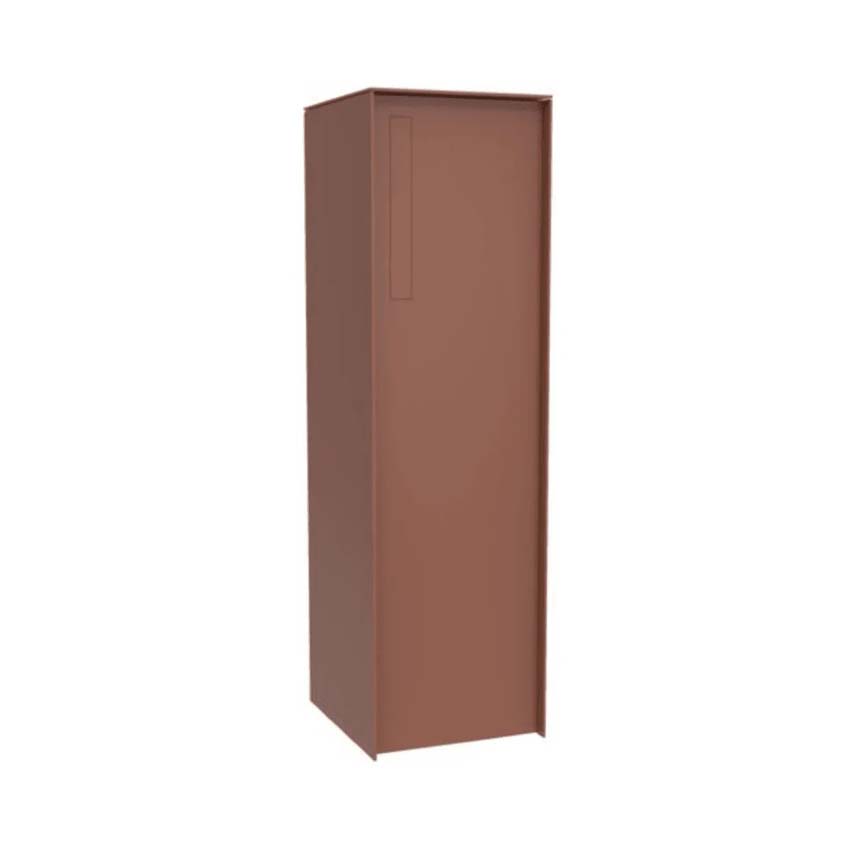 Boîte à colis ONZO (eSafe) Fenix aspect acier corten top large