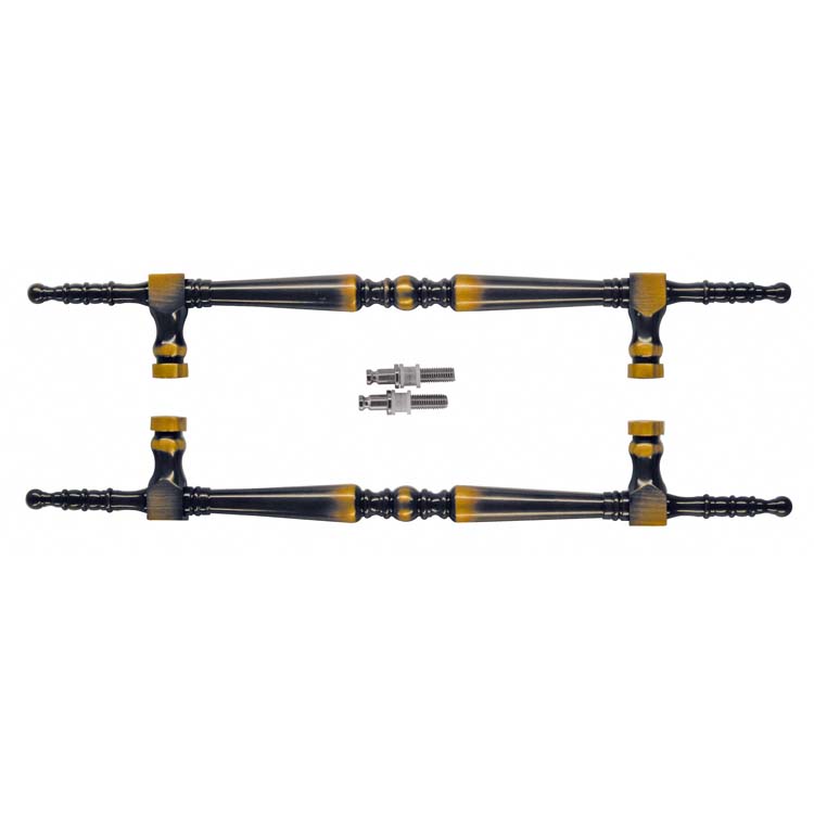 Trekker pro genua brons paar voor glas