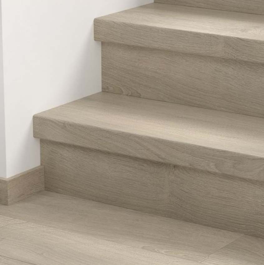 Couvre-marche Quick-Step vieux chêne gris clair 115x11,3x5,9cm