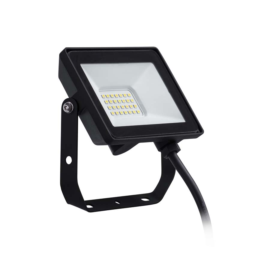 Ledstraler buiten projectline zwart 20 W 4000K