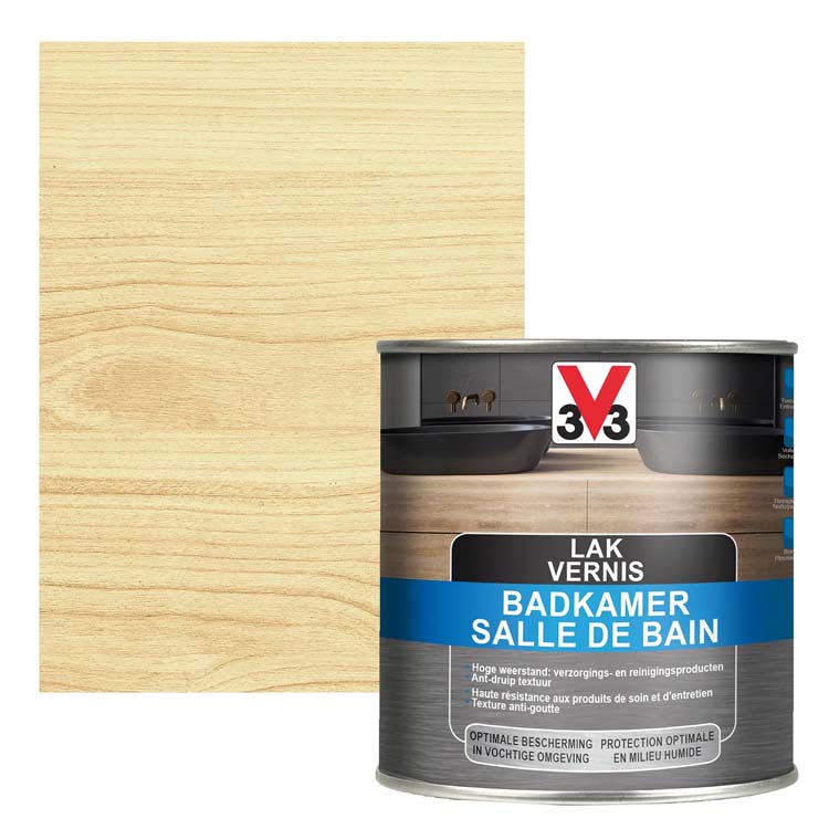 V33 vernis badkamer kleurloos 0,5L