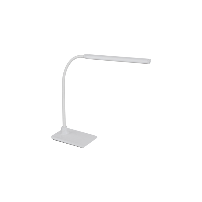 Lampe de bureau blanc LED 3.5W 400 lumen avec gradateur