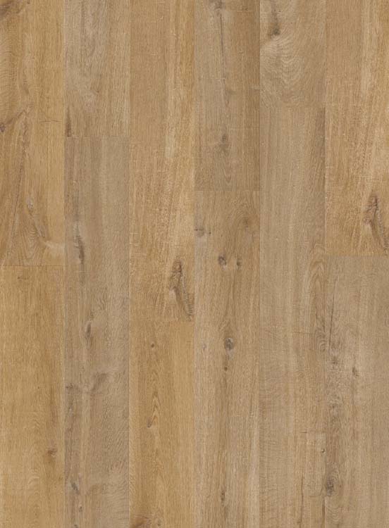 Vinyl vloer Quick-Step Bloom plank 6mm katoen naturelle eik natuur 149,4x20,9cm met ondervloer