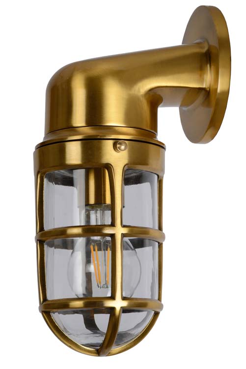 DUDLEY Applique Down extérieur IP44 E27/60W Or M