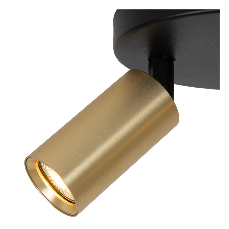 Plafondspot Zen - mat goud / messing - Ø 15cm - 2xGU10
