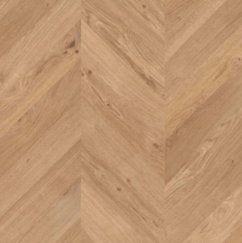 Vinyl vloer Floorify Frieda plank 6mm Hongaarse punt warm eik 129,3x30,5cm