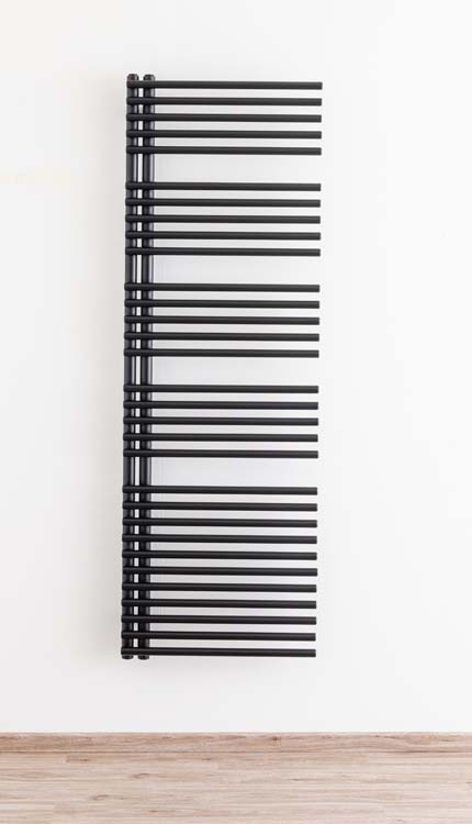 Radiateur seche-serviette Dexter noir 180 x 60 cm 970 Watt