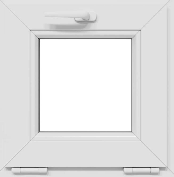Valraam pvc Ikkuna wit 70 mm B1500XH500 mm
