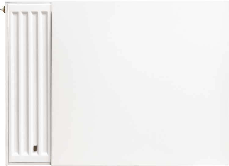 Vlakke voorplaat voor radiator Beauheat Red 500x1600mm