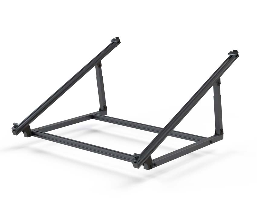 Set van zonnepanelen 800W full black - plug & play - vrijstaande montage - incl omvormer
