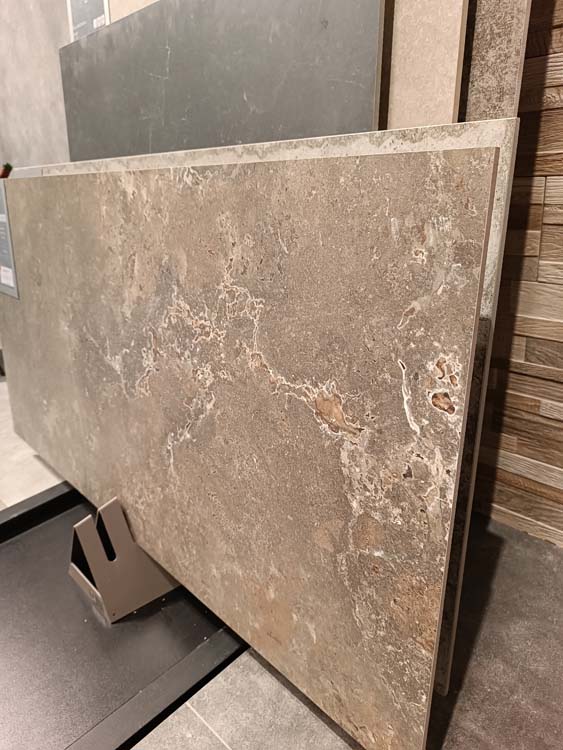 Carrelage de sol et mural Montecarlo brun 60x120cm